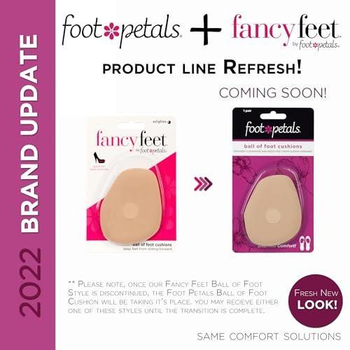Foot Petals Ball-of-Foot Cushions – Metatarsal-Pad für Damen – Khaki – 1 Paar