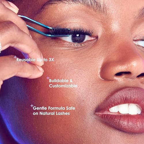 KISS Falscara Wimpernverlängerung DIY Wimpernapplikator – Fehlerfreies Platzieren von Wimpernclustern mit ergonomischem Griff