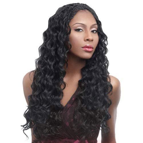 Harlem125 Kima Braid Ocean Wave 20 Zopfverlängerung – Synthetische Haarverlängerung (4er-Pack, 20 Zoll)