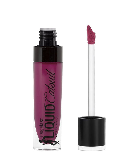 wet n wild Megalast Catsuit Matte Liquid Lipstick – Red Berry Recognize | Feuchtigkeitsspendend, Cremig, Verwischfest