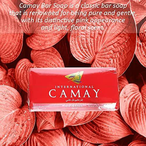 Camay Classic Seife – Feuchtigkeitsspendende Pflegeseife, zart duftend, 4 Unzen (12 Stück)
