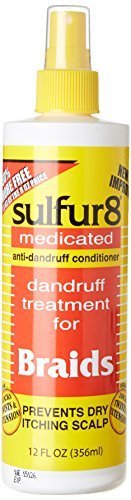Sulfur 8 Anti-Schuppen Behandlung für Zöpfe 12 oz. Spray