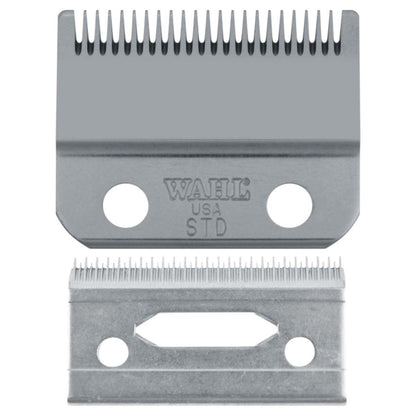 Wahl Professional 2-Loch Stagger-Tooth Haarschneidemaschinenklinge, Akku Magic Clip, Professioneller Gebrauch