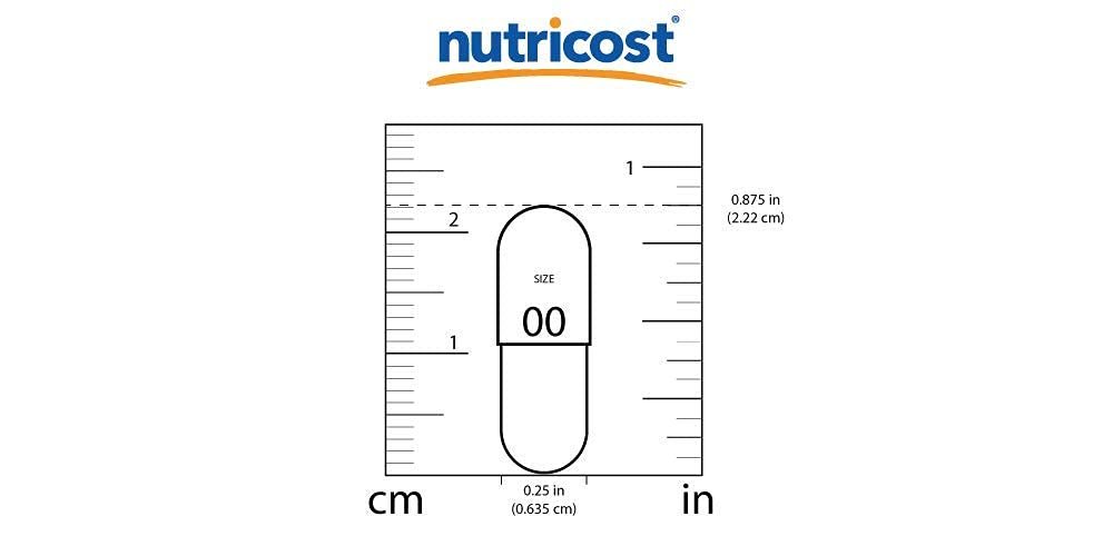 Nutricost D-Asparaginsäure (DAA) Kapseln 3000 mg pro Portion (180 Kapseln) - Non-GMO
