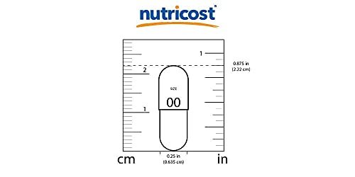 Nutricost D-Asparaginsäure (DAA) Kapseln 3000 mg pro Portion (180 Kapseln) - Non-GMO
