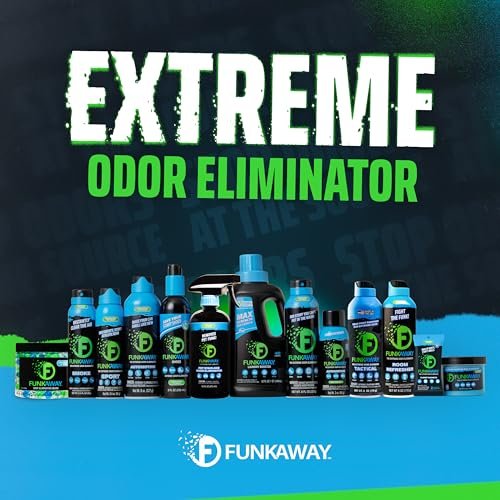 FunkAway Geruchsentferner Spray für Schuhe, Kleidung und Ausrüstung, 100 ml, Nicht-Aerosol; Mini-Größe für Reisen, Ideal für Sporttasche, Handtasche, Spind oder Koffer