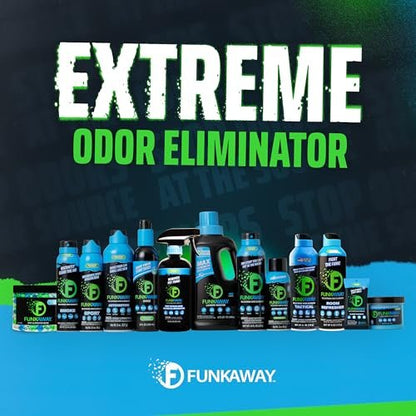 FunkAway Geruchsentferner Spray für Schuhe, Kleidung und Ausrüstung, 100 ml, Nicht-Aerosol; Mini-Größe für Reisen, Ideal für Sporttasche, Handtasche, Spind oder Koffer