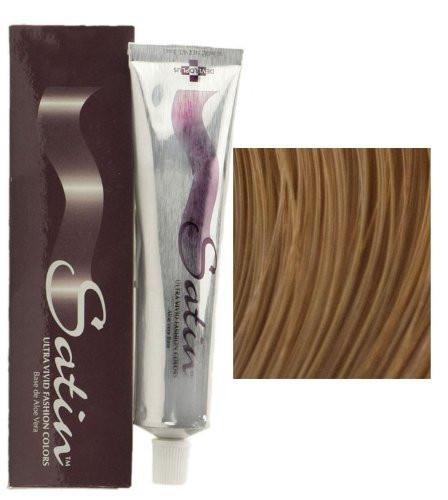 Satin Ultra Vivid Fashion Colors 8GC Hellgold Kupferblond Haarfarbe – 85 ml – Gold Kupfer Serie – Dauerhafte Haarfarbe mit Sojaprotein und Aloe Vera – Vegan & Tierversuchsfrei