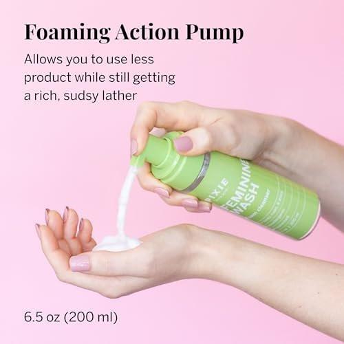 Pixie Feminine Wash – Schaumreiniger mit natürlichen Inhaltsstoffen für Menstruationstassen und -scheiben – pH-ausgewogen & pflanzlich, 6,5 fl oz