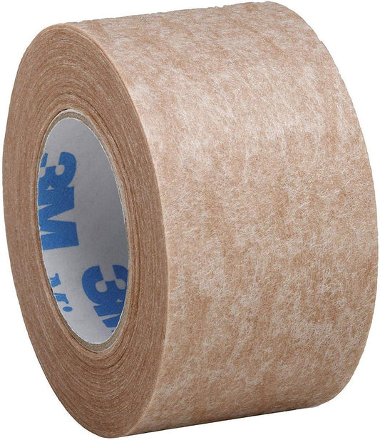 3M Medical Tape Microfoam Paper 1 Zoll x 10 Yards, Nicht Steril, Beige (#1533-1, Einzelstück)