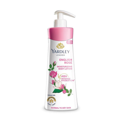 YARDLEY LONDON English Rose Feuchtigkeitscreme Körperlotion 400 ml
