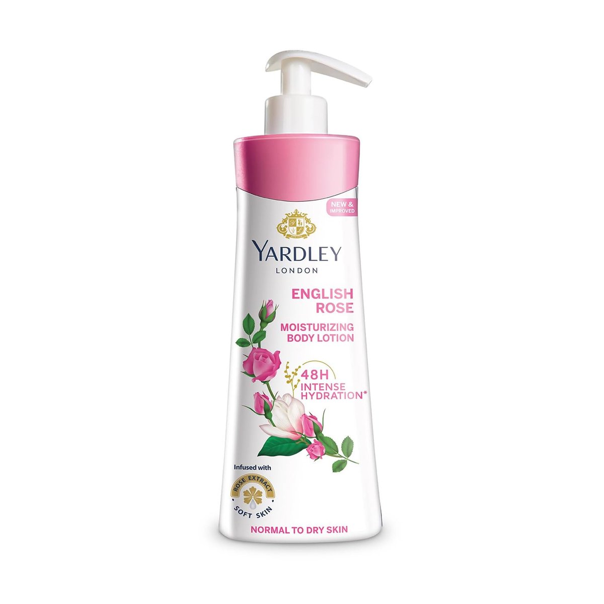 YARDLEY LONDON English Rose Feuchtigkeitscreme Körperlotion 400 ml