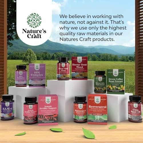Natures Craft Grüner Kaffee-Extrakt – Chlorogensäure-Kapseln zur Unterstützung des Stoffwechsels und Gewichtsmanagements – 60 Kapseln