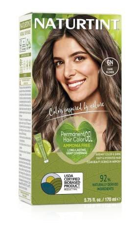 Naturtint Haarfarbe 6N Dunkelblond, 5,28 oz