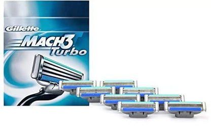 Gillette Mach3 Turbo Rasierklingen Nachfüllpackungen 8 Stück