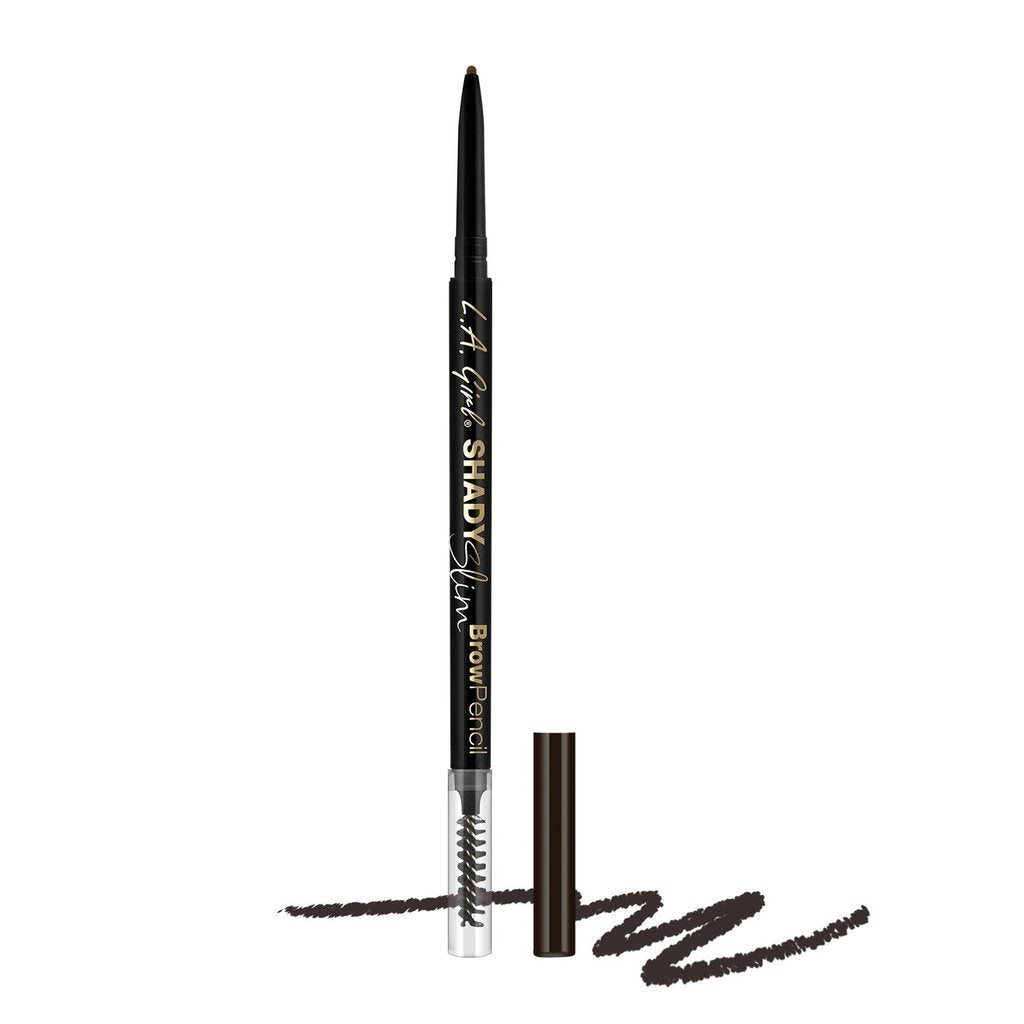 L.A. Girl Shady Slim Brow Pencil 3 Stück - Blackest Brown
