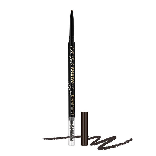 L.A. Girl Shady Slim Brow Pencil 3 Stück - Blackest Brown