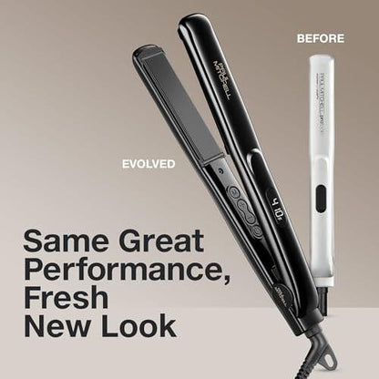 Paul Mitchell Style+ 1" Keramik-Glätteisen mit verstellbaren Temperaturen – zum Glätten und Locken