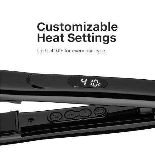 Paul Mitchell Style+ 1" Keramik-Glätteisen mit verstellbaren Temperaturen – zum Glätten und Locken