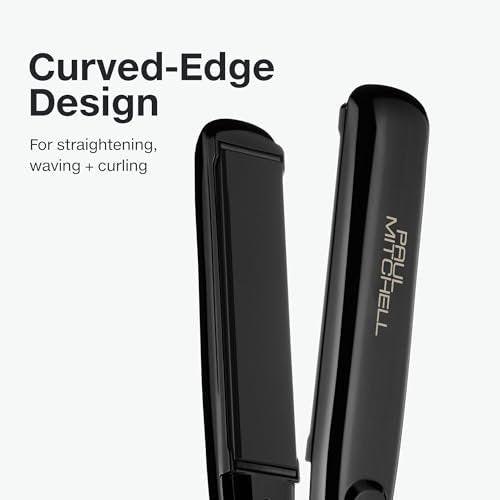 Paul Mitchell Style+ 1" Keramik-Glätteisen mit verstellbaren Temperaturen – zum Glätten und Locken