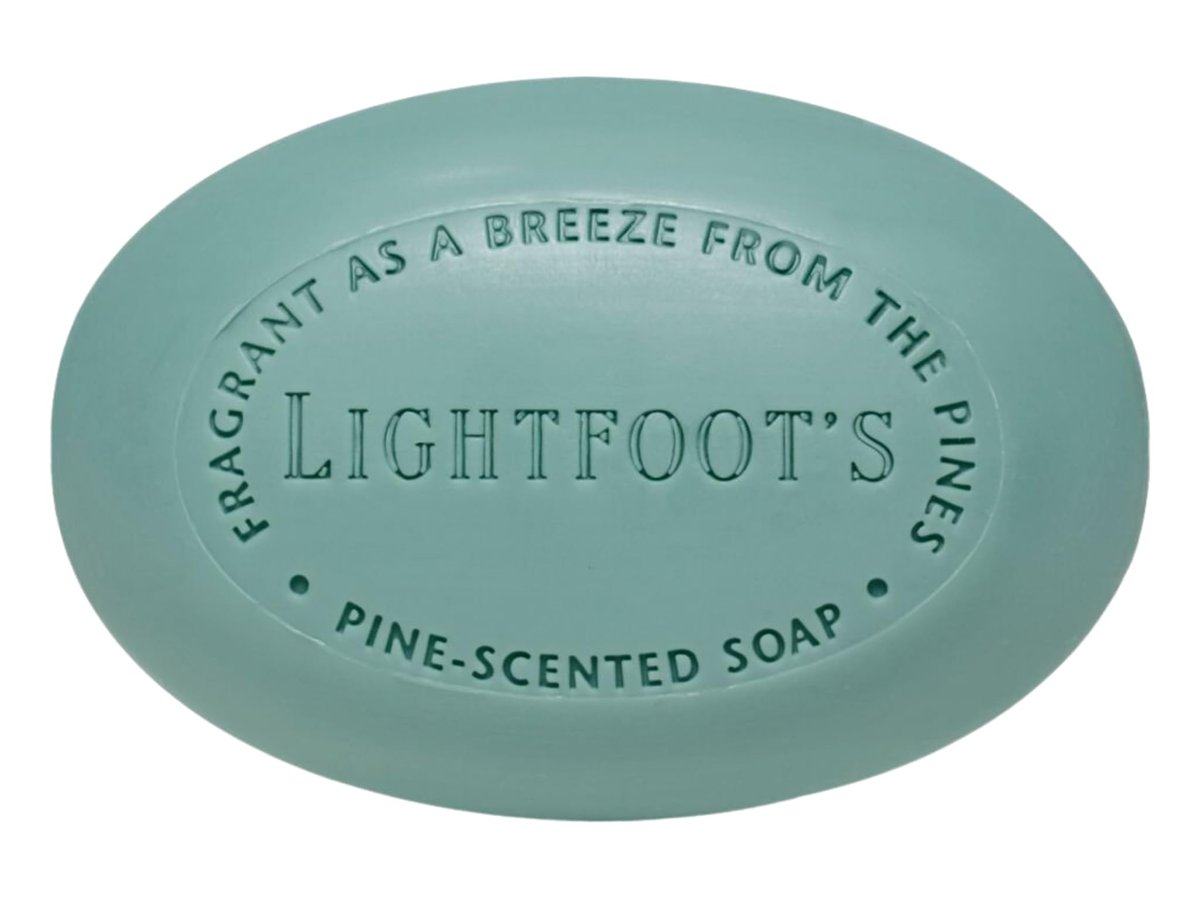 Lightfoot's Pure Pine Gentlemen's Athletic Seife – 5,8 Unzen