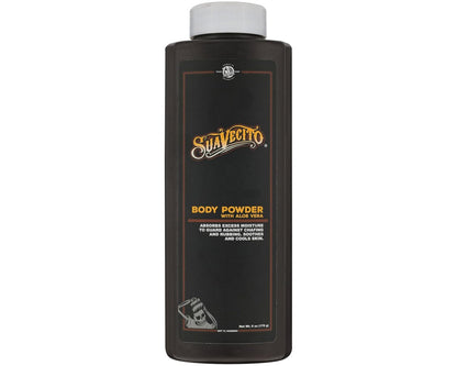 Suavecito Körperpuder mit Aloe Vera, 6 oz – Original Duft – Lang anhaltender Komfort & Schutz, verhindert Scheuern & Reiben, schützt vor übermäßiger Feuchtigkeit, beruhigt & kühlt die Haut