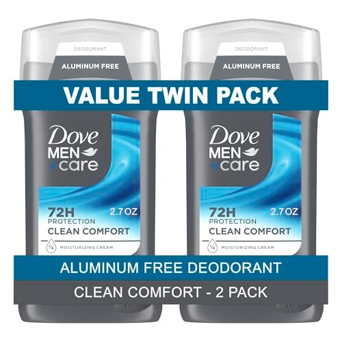 Dove Men+Care Deodorant Stick Clean Comfort, 2er-Pack, 3 Unzen