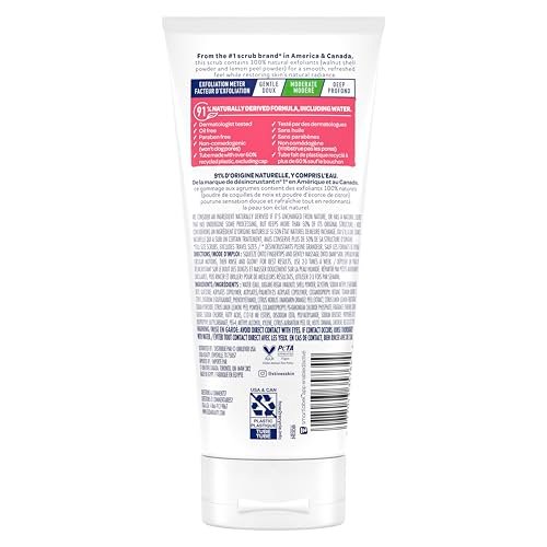 St. Ives Gesichtspeeling 3er-Pack – Hautaufhellendes Pink Lemon & Mandarin für strahlende Haut, 6 Unzen pro Stück