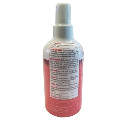 SkinSmart Antimicrobial Wundtherapie – Hypochlorige Säure entfernt Bakterien sicher, damit Wunden heilen können – 237 ml Klarspray