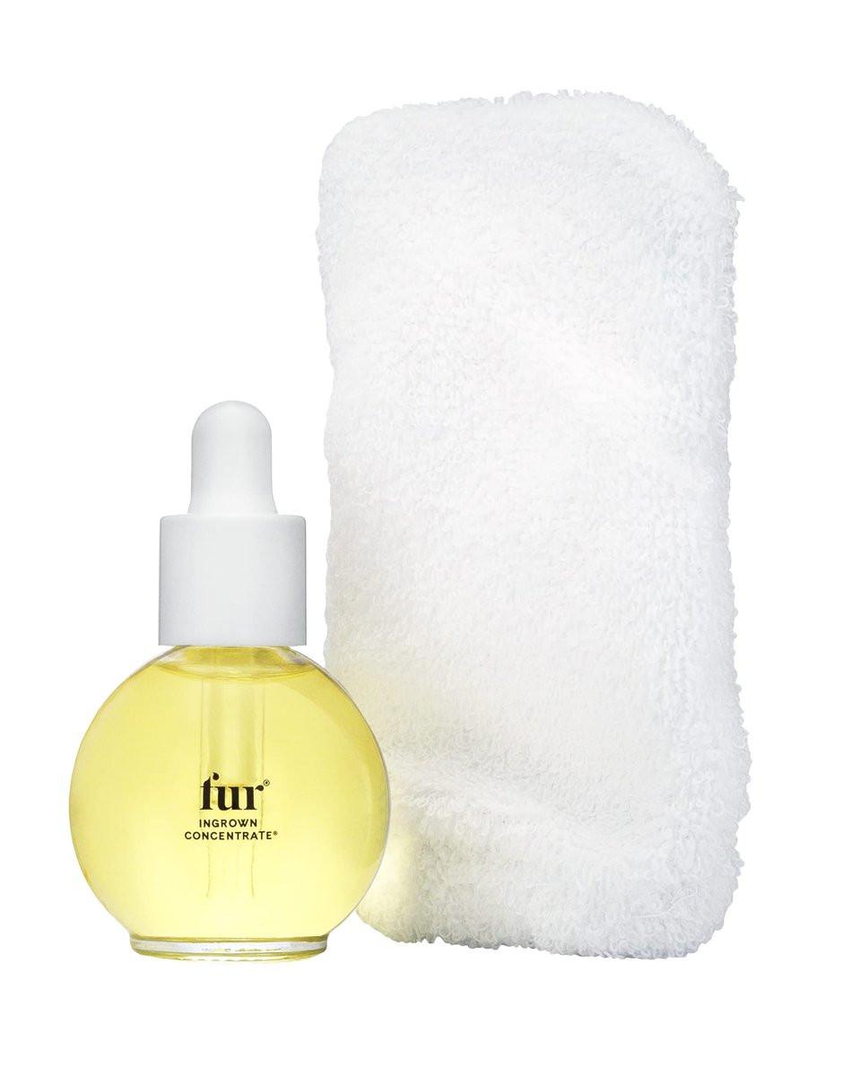 Fur Ingrown Concentrate: Peelingöl-Kit für Haut und Haar zur Beruhigung und Behandlung eingewachsener Haare - 15 ml