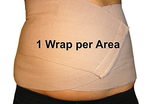 Neutripure Body Wrap Support - Elastische Stretchbandagen - Waschbar und extra breit (3er-Pack)
