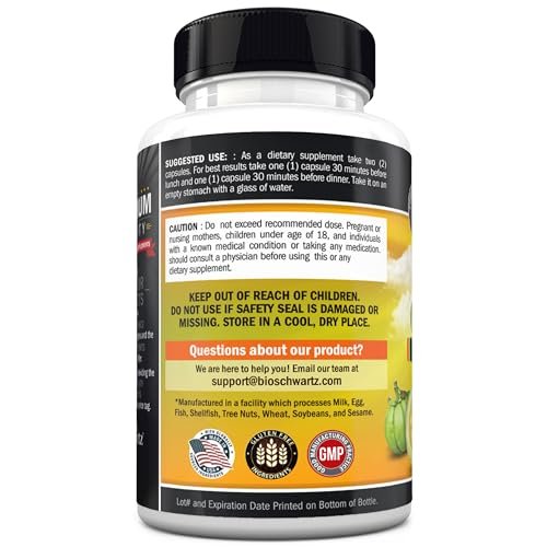 Garcinia Cambogia Kapseln zur Gewichtsabnahme – Appetitzügler & Fatburner für Männer & Frauen – 1600 mg natürlicher Extrakt & 960 mg HCA – Stoffwechsel-Booster & Kohlenhydratblocker – 60 Kapseln