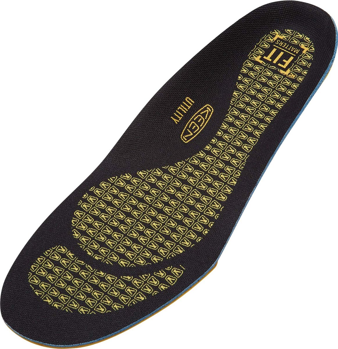 KEEN Utility Herren K-20 Cushion Einlegesohlen – Stoßdämpfende EVA-Innensohle für Arbeitsschuhe (Schwarz, X-Large)