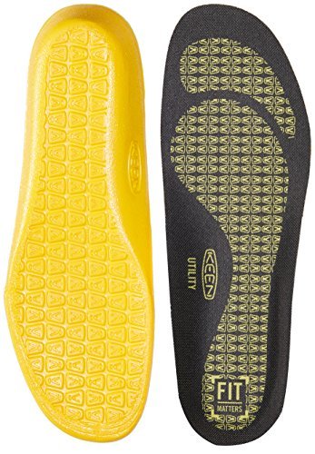KEEN Utility Herren K-20 Cushion Einlegesohlen – Stoßdämpfende EVA-Innensohle für Arbeitsschuhe (Schwarz, X-Large)