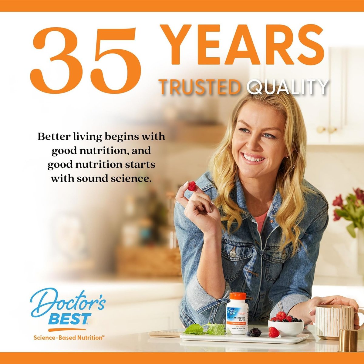 Doctor's Best Hochdosiertes Eisen mit Ferrochel – 27 mg, 120 Tabletten – Magenschonend, für Immunsystem & Blutgesundheit