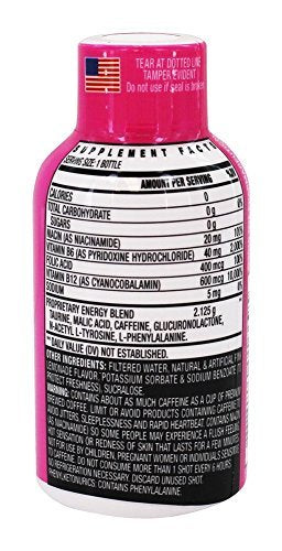 STACKER 2 Pink Lemonade B12 Energy Shot, 59ml (12er Pack) – Vitamin-B12-Getränk