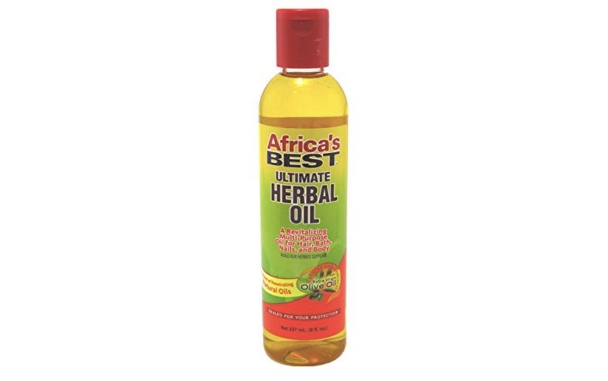 Africas Best Ultimate Herbal Oil 8 Unzen (2er-Pack) – Pflegendes Haar- und Körperöl