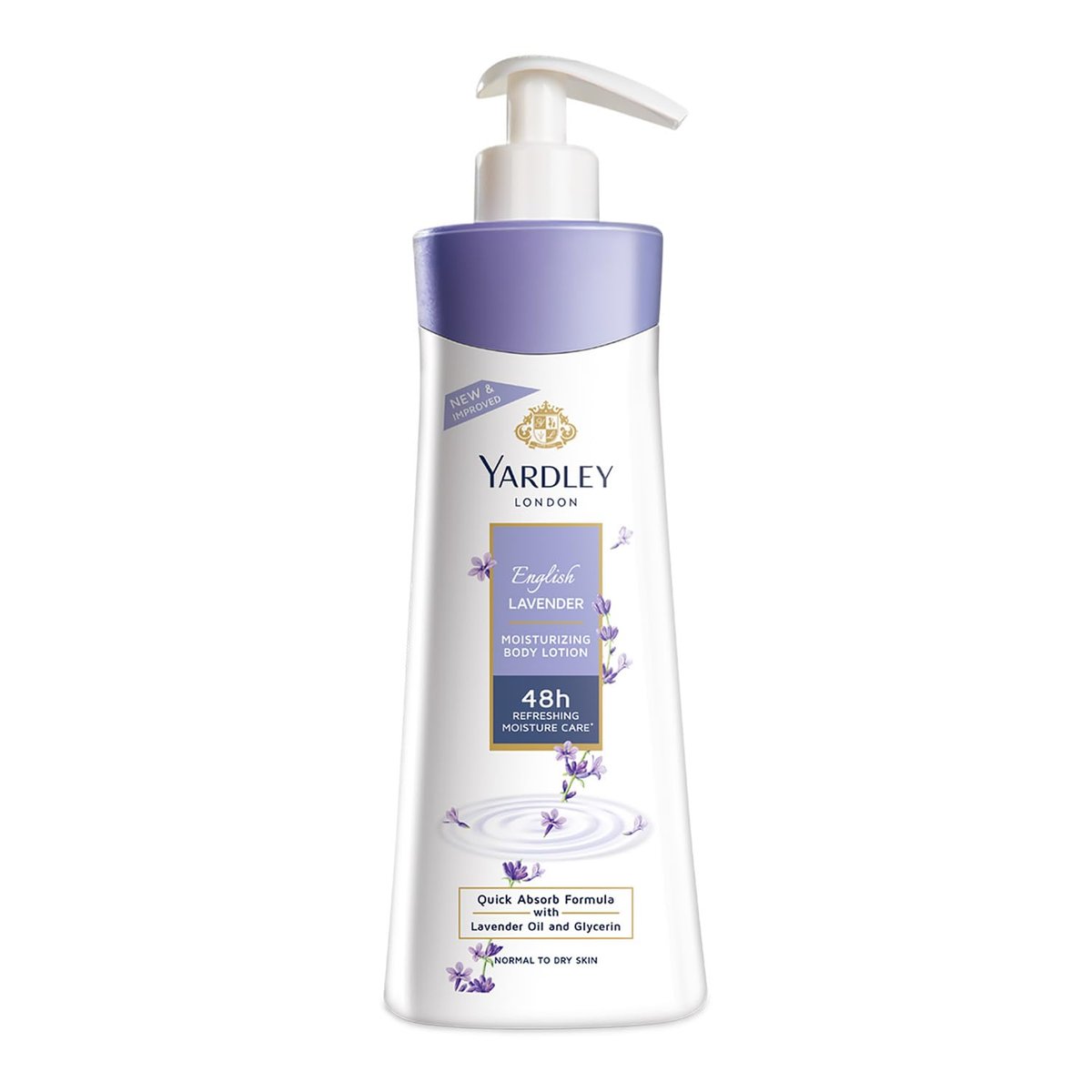 YARDLEY LONDON English Lavender Hand & Body Lotion für Damen, 400 ml
