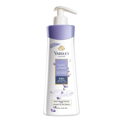 YARDLEY LONDON English Lavender Hand & Body Lotion für Damen, 400 ml