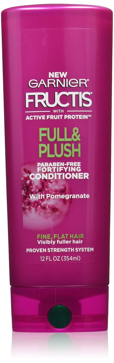 Garnier Fructis Full & Plush Conditioner 12 Fl Oz – Für volleres, kräftigeres Haar