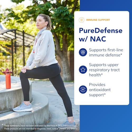 Pure Encapsulations PureDefense mit NAC | Unterstützt die erste Immunabwehr und die Gesundheit der oberen Atemwege | 20 Kapseln