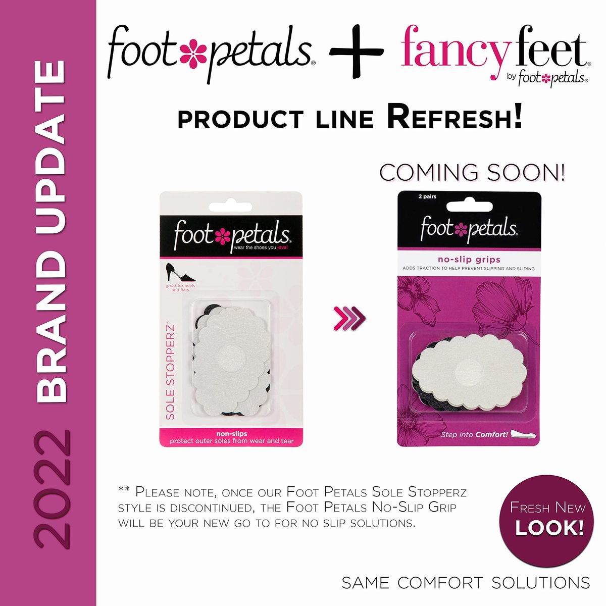 Foot Petals No Slip Grips – Antirutsch-Pads für Damenschuhe – Verhindern das Verrutschen in High Heels, Pumps, Stiefeln, Keilabsätzen, Flats, Sandalen