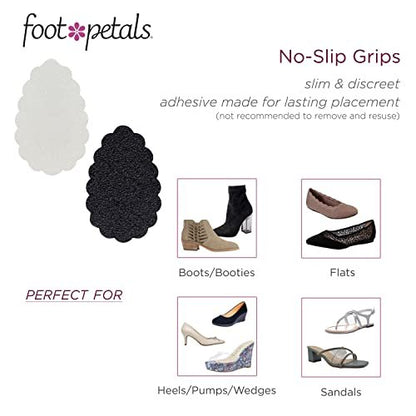 Foot Petals No Slip Grips – Antirutsch-Pads für Damenschuhe – Verhindern das Verrutschen in High Heels, Pumps, Stiefeln, Keilabsätzen, Flats, Sandalen