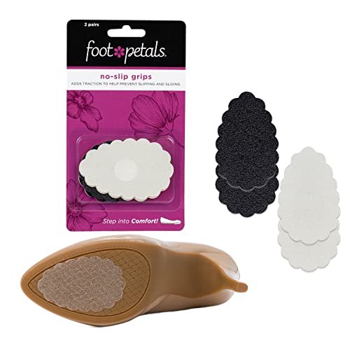 Foot Petals No Slip Grips – Antirutsch-Pads für Damenschuhe – Verhindern das Verrutschen in High Heels, Pumps, Stiefeln, Keilabsätzen, Flats, Sandalen