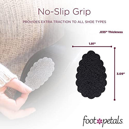 Foot Petals No Slip Grips – Antirutsch-Pads für Damenschuhe – Verhindern das Verrutschen in High Heels, Pumps, Stiefeln, Keilabsätzen, Flats, Sandalen