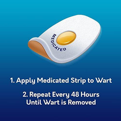 Compound W Maximum Strength One Step Plantar Warzen Pflaster mit Salicylsäure, selbstklebend, gepolstert und wasserdicht, 20 Stück