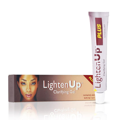 OMIC Lighten-Up Plus Aufhellendes Gel – 30 ml – Helle Creme für Knöchel, Ellbogen, Hände, Achseln mit Alpha-Arbutin und Tamarindenextrakt
