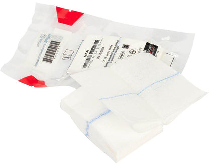 North American Rescue Wundpackungsgaze (Z-gefaltet) - sterile Notfallbandage zur Blutstillung, 3 Zoll x 5 Yards