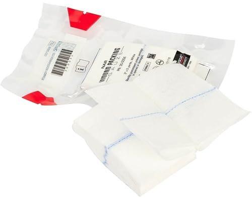 North American Rescue Wundpackungsgaze (Z-gefaltet) - sterile Notfallbandage zur Blutstillung, 3 Zoll x 5 Yards