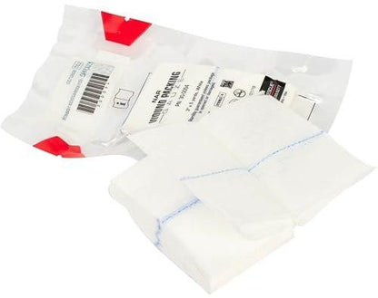 North American Rescue Wundpackungsgaze (Z-gefaltet) - sterile Notfallbandage zur Blutstillung, 3 Zoll x 5 Yards